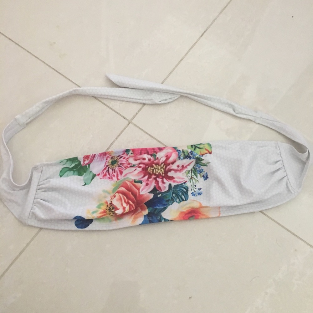 Flower Tube Bathing Suit